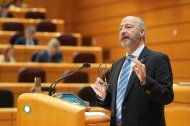 El senador del PP por Almería, Luis Rogelio Rodríguez  Comendador