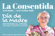 Uno de los carteles para el Día de la Madre en Huércal-Overa.