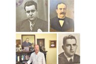 De izquierda a derecha, Rogelio Pérez Burgos, Rogelio Pérez García, Luis Rogelio Rodríguez-Comendador Pérez y Rogelio Pérez Martínez.