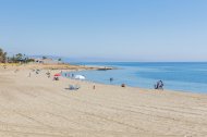 Imagen de archivo de una de las playas de Mojácar que ha obtenido una Bandera Azul.