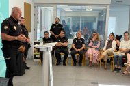 Charla Policia Nacional con ASPAYM en Espacio Alma.