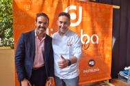 David Fenoy, director de Dimoba Food Lab, y José Roldán, reconocido como el mejor panadero del mundo.