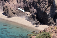 Imagen facilitada por Por Andalucía sobre el estado de las salinas de Cabo de Gata.
