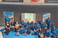 Aqualia ha celebrado un Taller de Escuela de Espalda en el Pabellón de los Juegos del Mediterráneo