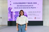 La diputada Lorena Nieto.