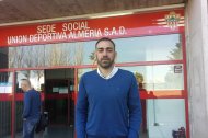 Raúl Lozano en su etapa de director deportivo del Almería.
