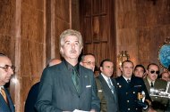 Gías Jové en uno de los actos oficiales que presidió en el Gobierno Civil de Almería.