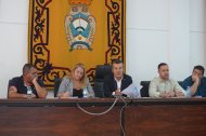 Imagen del pleno celebrado en Carboneras.