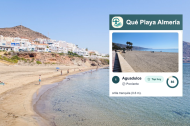 Imagen de archivo de una playa de San José y el ranking de 'Qué Playa Almería'.