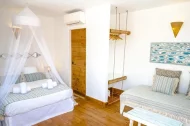 Interior de una de sus habitaciones