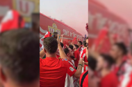 El Almería llega al estadio