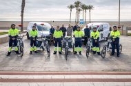 Equipo de playas de Roquetas de Mar.