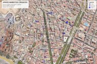 Nuevos aparcamientos creados.