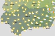 Predicción de la Aemet de tormentas en el sureste peninsular para las próximas horas