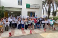 Concentración por una nueva agresión en Carboneras