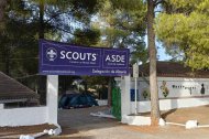 Campamento ValleScout, donde se encontraban los chicos y chicas de