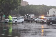 Fotografía del temporal Kristin.