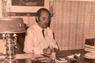 Doctor Martínez Muley en su consulta de la calle Poeta Durbán de Almería