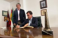 Visita de Francisco Góngora a Adra