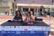 La alcaldesa de Almería, María del Mar Vázquez, ha estado en el 'Hoy por Hoy Almería' en el la Playa del Zapillo.