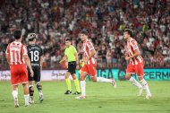 A Sergio Arribas se le vio distante en el partido ante el Eldense.