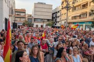 Concentración en Roquetas de Mar.