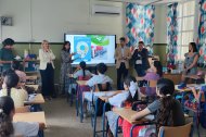 Charlas sobre movilidad en los centros educativos de la provincia de Almería.