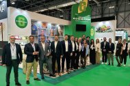 El equipo de Ecoinver en su stand de Fruit Attraction