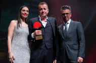 Uno de los galardonados en la pasada edición de los Premios Círculo Rojo.