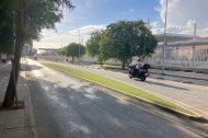 Imagen de la Carretera de Sierra Alhamilla recién reabierta.