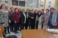 Grupo de mujeres de la Asociación Renacer.