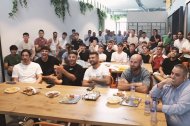 La familia de la UD Castellonense momentos antes de que saliera la bola de la UD Almería.