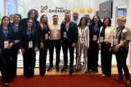 Representantes de Grupo GABARRÓN en su stand de Fruit Attraction 2026, celebrado en IFEMA Madrid.