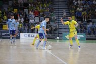 Acción del encuentro entre Jaén Paraíso Interior y El Ejido Futsal.
