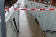 Inundaciones en Huércal de Almería.