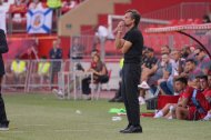 Rubén Albés, hace dos semanas en el Almería-Leganés.