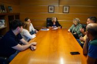 Reunión con Noelia España.