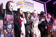 Celebración de Halloween en el camping Los Escullos.