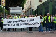 Este viernes han vuelto a movilizarse los trabajadores junto a La Salle.