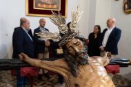 El Cristo de la Luz de Dalías recupera todo su esplendor tras finalizar los trabajos de restauración.