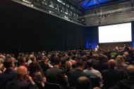 Dr. Joaquín Fernández, durante su participación en el Congreso Internacional.