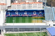 El campo de Ipurua, con capacidad para 8.050 espectadores, es uno de los más complicados para sumar de todo el fútbol español.