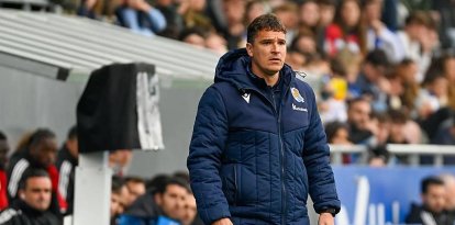 Jon Ansotegi vive su segunda campaña con el Sanse en Segunda y tiene la llave de la reacción del equipo.
