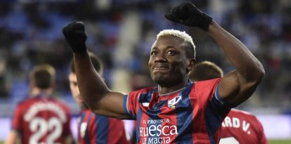 Soko hizo 13 goles la pasada temporada en el Huesca.