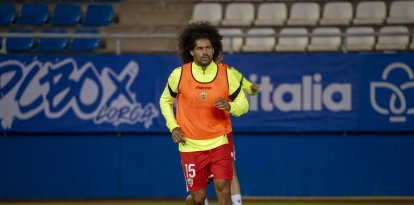 El canario en la cita de la Copa del Rey en Lorca.