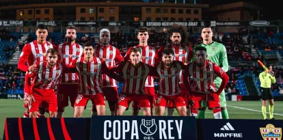 El entrenador del Almería puso la Copa del Rey en las botas de este equipo.