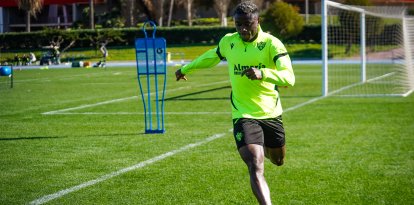 Trabaja con la intención de volver para anotar su primer gol.