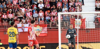 Un portero que siempre habla claro y así lo hizo después del palo del 1-2.