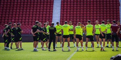 Ha sido una semana de análisis en la plantilla del Almería después de tres jornadas sin ganar. Hay que hacer borrón y cuenta, y vencer al Pucela.