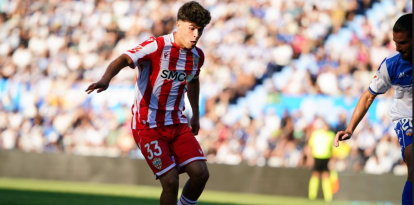 Quim Junyent ya es uno de los fijos en la rotación titular del Almería.